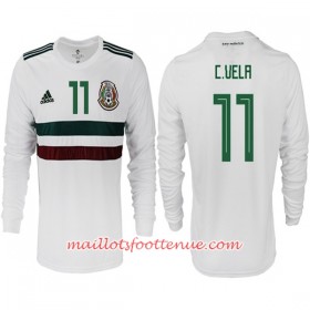 Maillot/Tenue Mexique C.VELA 11 Extérieur Coupe du monde 2018 Manche Longue